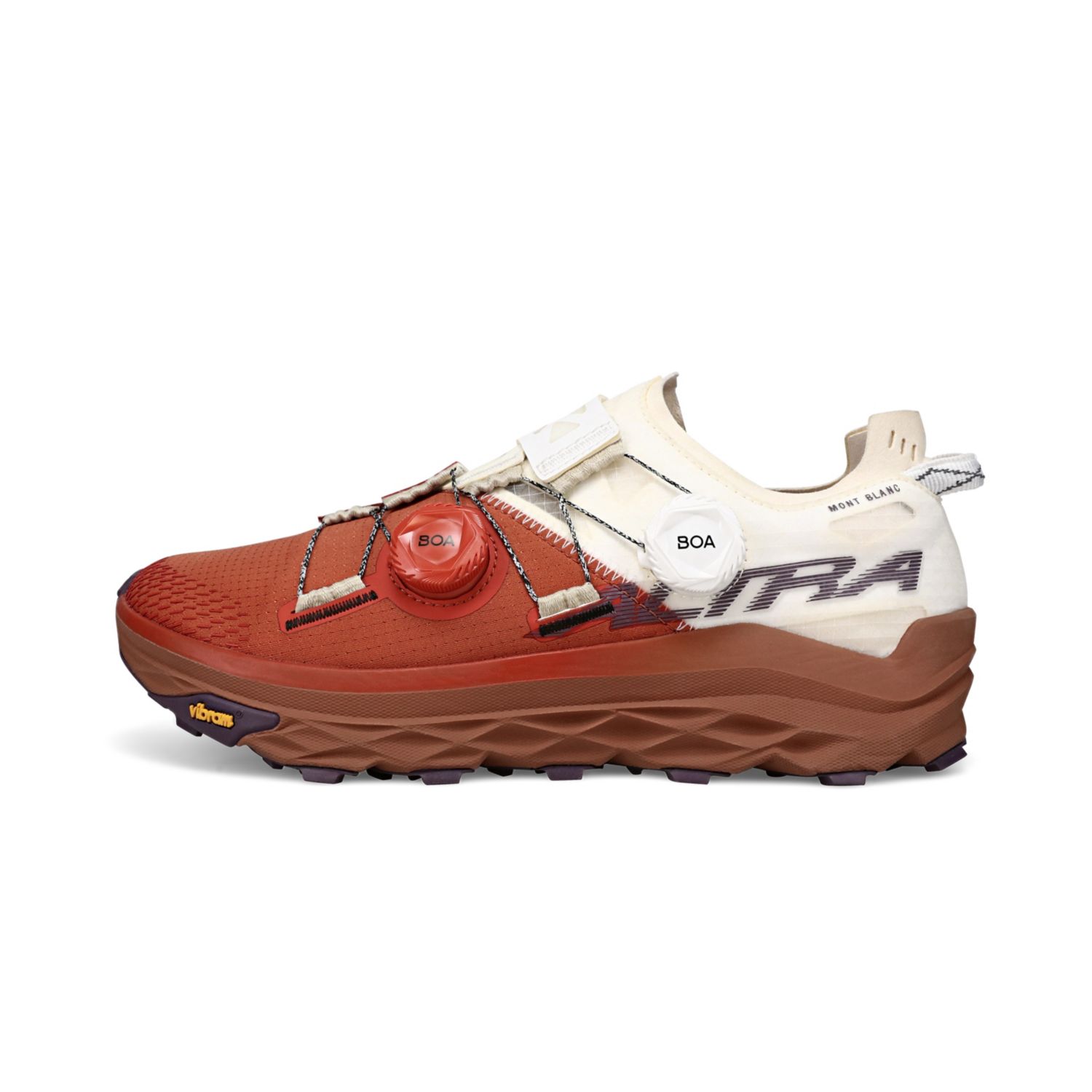 Zapatillas De Trail Running Altra Mont Blanc Boa Mujer Burdeos | Costa Rica-54273919